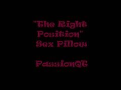 The Right Position Sex Pillow Demonstration Video Review on EdenFantasys Adult Video Tube
