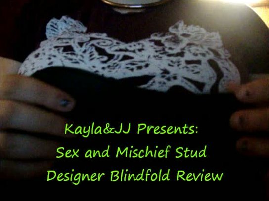 Sex and Mischief Stud Designer Blindfold Review