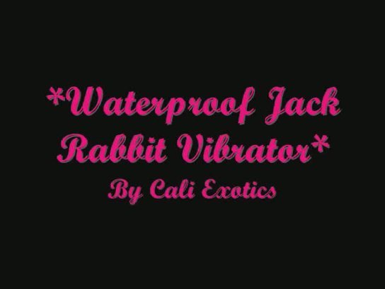 Waterproof Jack Rabbit Vibrator Review