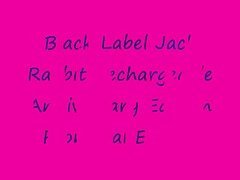 Black Label Jack Rabbit Rechargeable