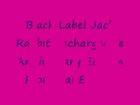 Black Label Jack Rabbit Rechargeable