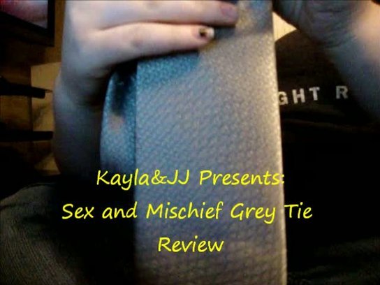 Sex and Mischief Grey Tie Restraints Review