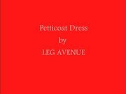 Leg Avenue Petticoat Dress Review
