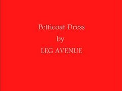 Leg Avenue Petticoat Dress Review